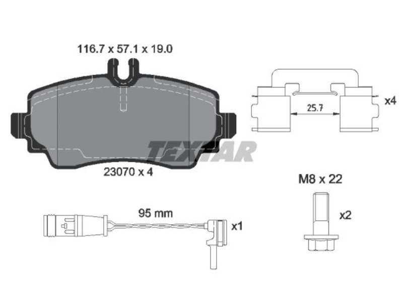 FREN BALATASI ÖN Yedek Parça